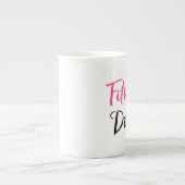 "FITNESS DIVA" PORSELEIN KOP (Voorkant)