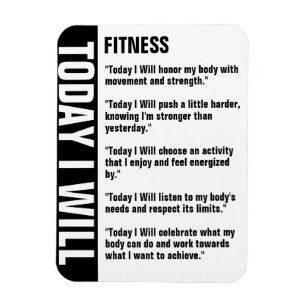 Fitness Doelen Herinnering Aanpassen Magneet