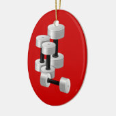 Fitness door SRF Keramisch Ornament (Links)