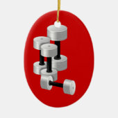 Fitness door SRF Keramisch Ornament (Voorkant)