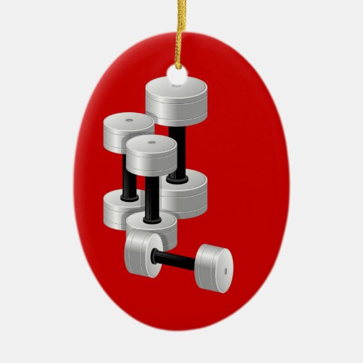 Fitness door SRF Keramisch Ornament (Voorkant)