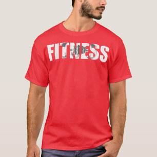 Fitness Dumbbell Fist Gym Motivation Fitness Sayin T-shirt