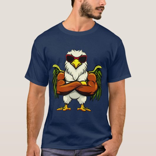 Fitness Eagle T-shirt (Voorkant)