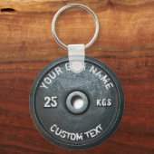 fitness - eigenaar of gebruiker fitness - funny sleutelhanger (Voorkant)