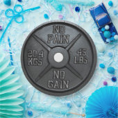 Fitness en gym Motivation Papieren Bordje (Feest)