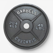 Fitness en gym Motivation Papieren Bordje (Voorkant)