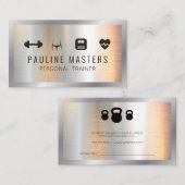 fitness en voeding | Aanstelling van een persoonli Afsprakenkaartje (Voorkant / Achterkant)