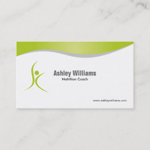Fitness en voedingsdeskundigen - Visitekaartjes