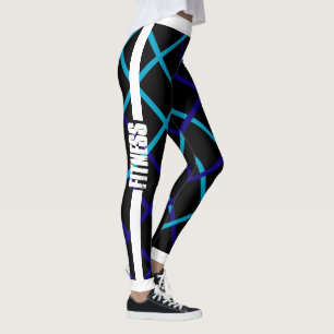 Fitness/Energie (witte rand) Leggings