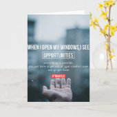 Fitness - fitnessuitdraaiing kaart (Gele Bloem)