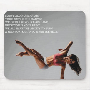 Fitness - fitnessuitdraaiing muismat