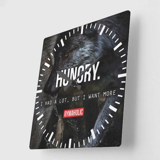 Fitness - fitnessuitdraaiing vierkante klok (Hoek)