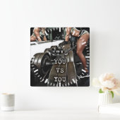 Fitness - fitnessuitdraaiing vierkante klok (Huis)