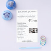 FITNESS ~ Flyer, uitnodiging Flyer (Enkel)