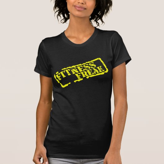 Fitness Freak Dames Petite T-Shirt (Voorkant)