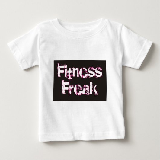 Fitness Freak - Zwart-roze (Voorkant)