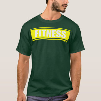 Fitness gele fitness fitnessout Gym Gezegde Moti T-shirt