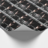 Fitness Gewichtheffen Gym Workout Cadeaupapier (Hoek)