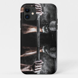 Fitness Gewichtheffen Gym Workout iPhone 11 Hoesje