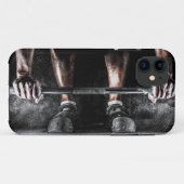 Fitness Gewichtheffen Gym Workout Case-Mate iPhone Case (Achterkant (horizontaal))