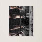 Fitness Gewichtheffen Gym Workout Legpuzzel (Verticaal)