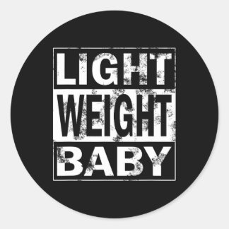 Fitness Gezegde Kraftsport - Lichtgewicht Ba Ronde Sticker