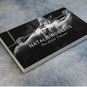 Fitness Girl Personal Trainer Professional Foto Visitekaartje