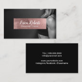 Fitness Girl Personal Trainer Roos Gold Label (Voorkant / Achterkant)