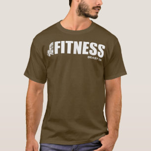 Fitness Gorilla Dumbbell Gym Motivation Fitness T-shirt
