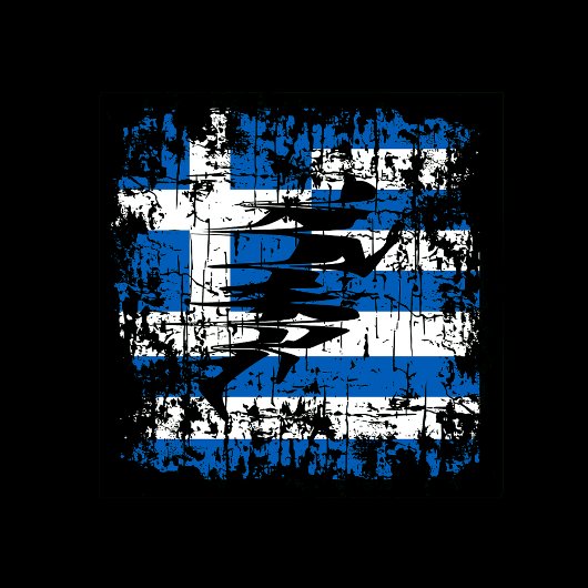 FITNESS GRIEKENLAND RUNNER GYM CROSS TRAINING GEWI T-SHIRT