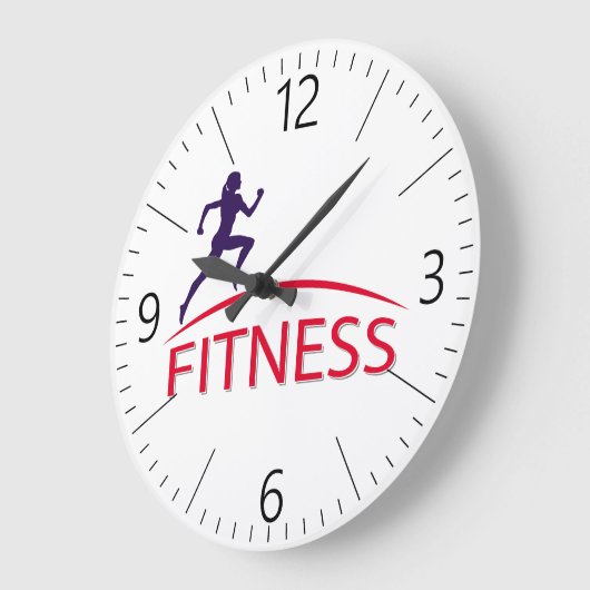 fitness grote klok (Hoek)