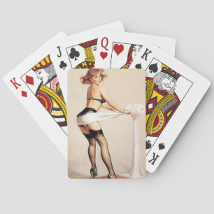 Fitness Guru Pin Up Pokerkaarten