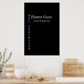 Fitness Guru Poster (Keuken)