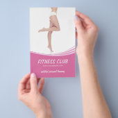 Fitness Gym Beauty Salon Flyer (Hand)