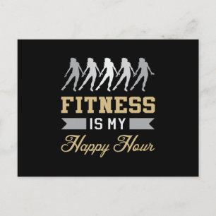 Fitness Gym Dans Dansende Workout Sport Gift Idee Briefkaart