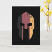 Fitness Gym Exercise Workout German Funny Gift Kaart (Gele Bloem)