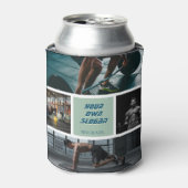 Fitness gym fit bodybuilding cadeau accessoire blikjeskoeler (Blikje Voorkant)