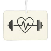 FITNESS GYM IS HET LEVEN LUCHTVERFRISSER (Achterkant)