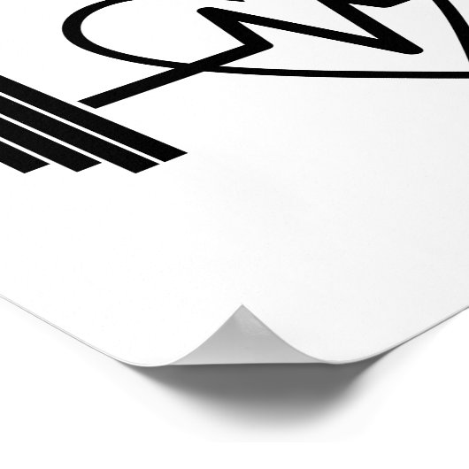 FITNESS GYM IS HET LEVEN POSTER (Hoek)