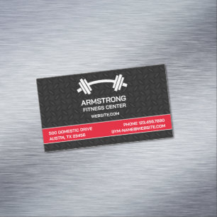 fitness Gym Magnetisch Visitekaartje
