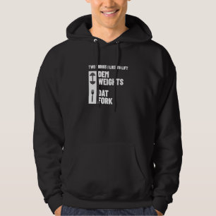 Fitness Gym Meme - Weightlift Bodybuilder - Wor Hoodie