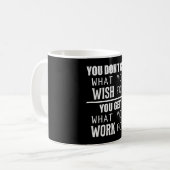 Fitness Gym Oefening Workout Sport Grappig geschen Koffiemok (Voorkant links)