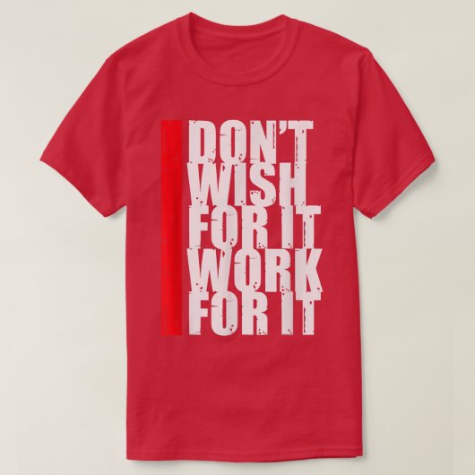 fitness - gym-ondernemer voor het werken t-shirt (Design voorkant)