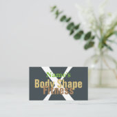 Fitness/GYM/Personal Trainer Visitekaartje (Staand voorkant)