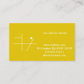 Fitness/GYM/Personal Trainer Visitekaartje (Achterkant)