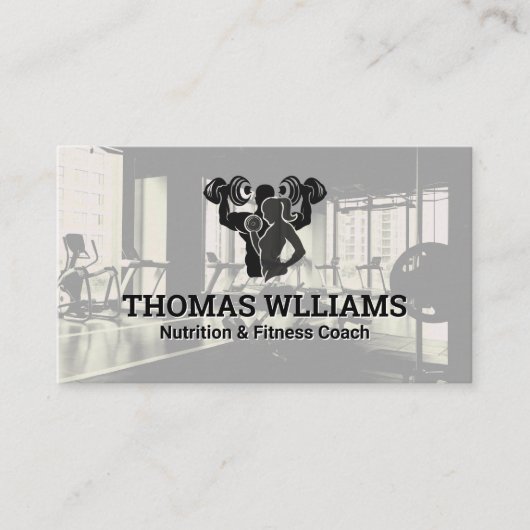 Fitness Gym Trainers | Gezondheid Visitekaartje (Voorkant)