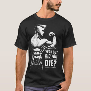 Fitness Gym Workout Bodybuilding Motivatie T-shirt