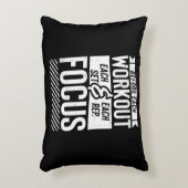 Fitness Gym Workout Motivatie Gezegde Accent Kussen (Voorkant(Verticaal))