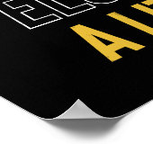 Fitness Gym Workout Motivation Womens Poster (Hoek)