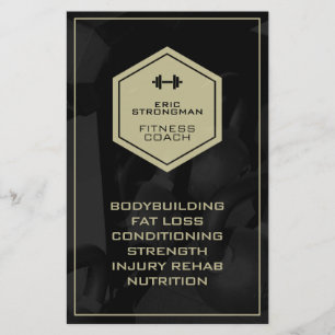 Fitness-industrie inspireerde moderne masculine flyer
